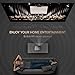 XIAOYA W5 Native 720P Mini Movie Projector with HiFi Speaker, 3800 Lumen Video Projector Support 1080P Display for Home Theater Entertainment, Compatible with HDMI, SD, AV, VGA, USBthumb 2