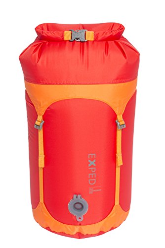 Exped Waterproof Compression Bag, Ruby Red, Small