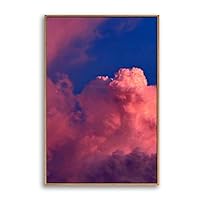 Framed Canvas Wall Art Clouds and Colors Canvas Prints Home Artwork Decoration for Living Room,Bedroom - 16x24 inches