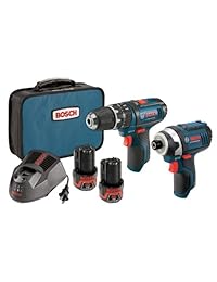 Bosch CLPK241-120 - Kit combinado inalámbrico de 2 herramientas de iones de litio (12 voltios máximo)
