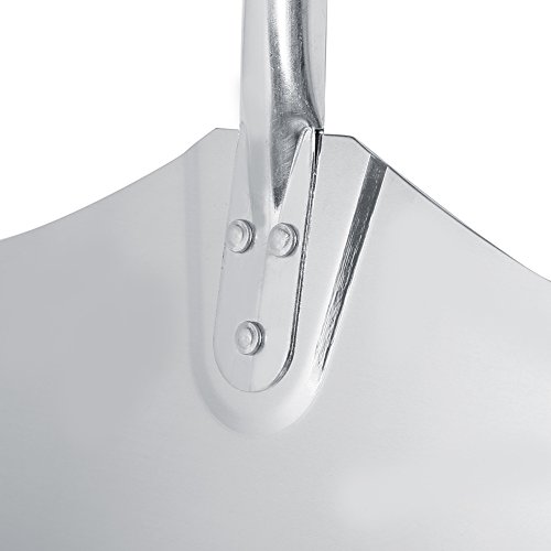 1Pc keuken roestvrij staal Pizza Peel met houten handvat voor het bakken van zelfgemaakte pizzabrood - Afbeelding 4