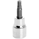 Performance Tool W38877 3/8 in. Drive 3/16 in. Hex Bit Socket | Chrome vanadium steel. Polished nickel chrome finish resists corrosion. Recessed edges. Large stamping