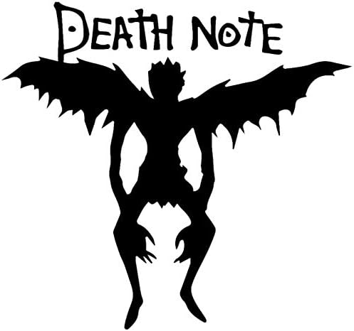 Car Sticker Window Bumper Deathnote Death Note Death Reflection Paste Baby Safety Warning Paper