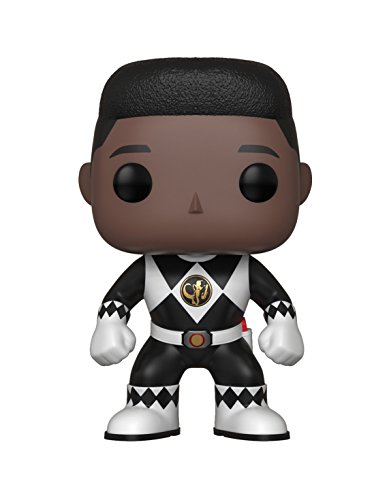 Funko Pop Television: Power Rangers - Black Ranger Collectible Figure, Multicolor