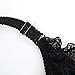 Freahap Lace Pocket Bra for Silicone Breastforms Crossdress Black 42D