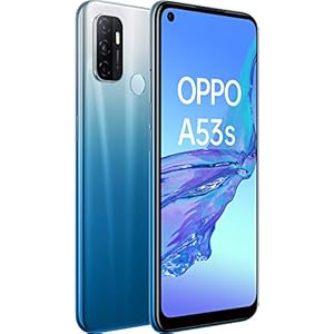 OPPO A53s Smartphone, 186 g, Display 6.5" HD+ LCD, 3 Fotocamere 13 MP, RAM 4 GB + ROM 128 GB Espandibile, Batteria 5000 mAh, Ricarica Rapida, Dual Sim, [Versione Italiana], Colore Fancy Blue - immagine 4