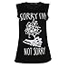 EFINNY Women Casual Boho Sleeveless Vest Shirt Back Cut Blouse Crop Top Tank (X-Large(US 8), #2 Black)