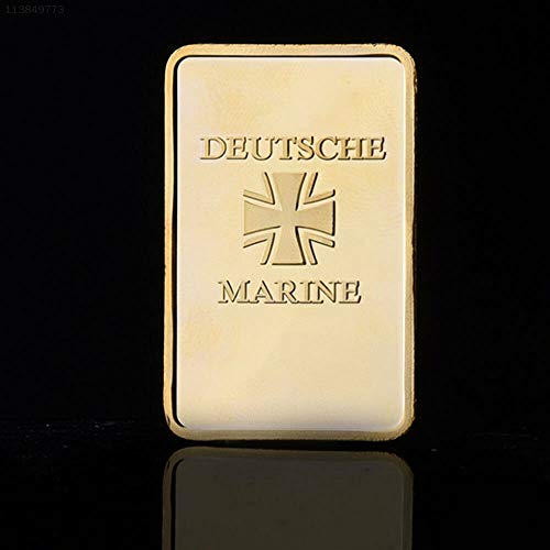 ELECTROPRIME 7BD3 Zinc Alloy Bullion Bar Commemorative Coin Home Souvenir Coin Collectible