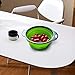 Kitchen Collapsible Colander,Webanker Food-Grade Silicone Strainer Space Saver Folding Strainer Colander,9.5 inches 3 Quart and Sizes 8 inches 2 Quart(Large)
