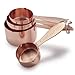 Sur La Table Copper-Plated Measuring Cups S1604184, Set of 4