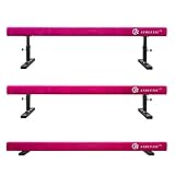 JC-ATHLETICS Adjustable Balance Beam Gymnastic Practice Training Equipment for Kids Children Home Floor Use,8 Feet Long