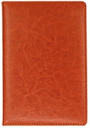 Notebook Classic Notebook, Notebook, Hardcover, Journal - Eco Leather, Premium Diary, A5 Size/ 200 Ruled Pages, 1 Yellowish Brown Notebook
