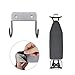 Lenink Ironing Board Hanger, Iron Board Wall Mount Ironing Board Hook Wall Hanger Wall Holder for Laundry Rooms (Black)