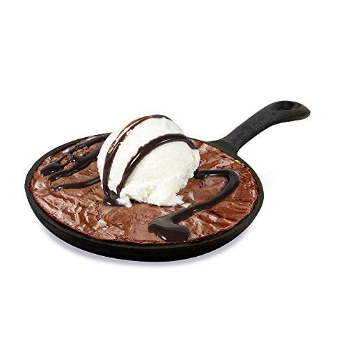 Mini Chocolate Brownie Cast Iron Skillet Baking Kit Ghirardelli Dark Chocolate & Sea Salt