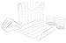 Sorbus Desk Organizer Set, 5-Piece Desk Accessories Set Includes Pencil Cup Holder, Letter Sorter, Letter Tray, Hanging File Organizer, and Sticky Note holder for Home or Office (White)