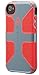 Speck Products CandyShell Grip Case for iPhone 4/4S  - Nickel Grey/Warning Orange