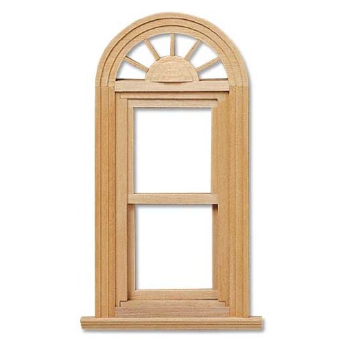Dollhouse Miniature 1/24 Scale Palladian Window