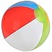 Kidsco 6 Pack Inflatable Beach Balls - 12 Inch, Rainbow Colored - For Swimming Pools, Pool Party, Playing, Volleyball, Beach, Ocean, Kids, & Adults