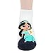 Socksense Animation Character Disney Series Women's Original Socks (Princess_5pairs), One Size