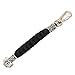 Viking Mens Paracord Lanyard Keychains-Handmade Keyring with Viking Rune Beads Norse Thor's Hammer Beads Braided 550 Paracord Keychain Black Viking Jewelry Gift for Men and Women(F)