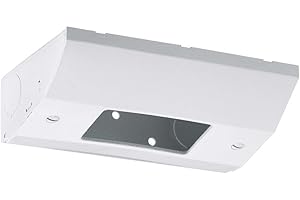 Hubbell Wiring Systems RU170W tradeSELECT Steel Under Cabinet/Counter Power Distribution Slim Fit Box with Nylon Cover, 5.57"