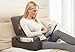 Carepeutic Bed Lounger with Heated Comfort Massager, Gray,1 Count (Pack of 1)