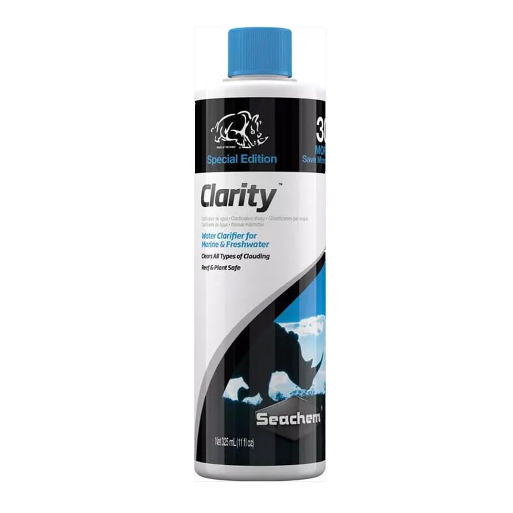 Seachem Clarity 325ml (+30%) Aquarium Water Clarifier