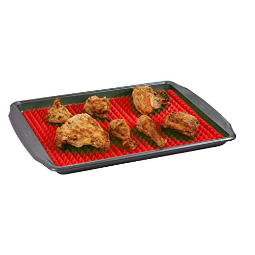 Southern Homewares Healthy Homewares Raised Silicone Baking Sheet Non