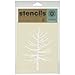 Hero Arts SA007 Stencil, Elegant Pine, 5.25