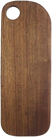 Wansu Acacia wood cutting board with Hanging hole,3 Size Choose