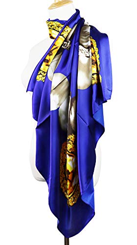 1 Womens+Polyester+Feeling+Square+Headscarf