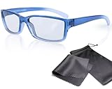 3D Movie Glasses for Children - blue / transparent - for RealD cinema use and passive 3D TVs such as LG 