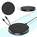 ZeeHoo Fast Wireless Charger, 7.5W Wireless Charging Pad for iPhone Xs MAX/XR/XS/X/8/8+,10W for Samsung S9/S9+/S8/S8+, 5W for Other Qi-Enabled Devices, Type C Input【QC 3.0 Adapter & USB Type C Cable】