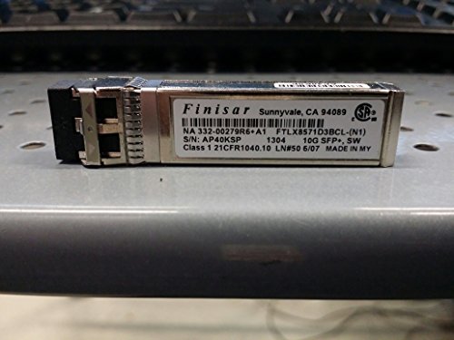 Finisar Network FTLX8571D3BCV SFP+ Transceiver 1000Base-SX 10Gb s 300m Retail