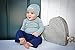 L'ovedbaby Unisex-Baby Newborn Organic Long-Sleeve Bodysuit, Seafoam, 6-9 Months
