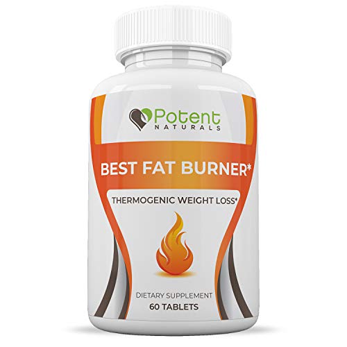 Best Fat Burner for Men and Women - Promotes Healthy Weight Loss - Loss Unwanted Pounds - Burn Fat Fast - Natural Ingredients to Boost Metabolism - One-Month Supply Dietary Supplement - 60 Tablets