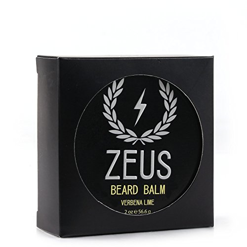 ZEUS Conditioning Beard Balm, Verbena Lime, 2 Ounce