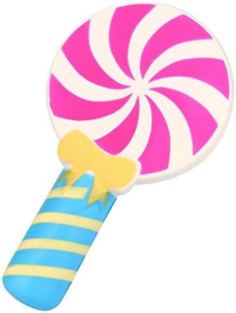 Valentine's Day! Hot Sale! ❤️ Slow Rising Squishy Toys, Neartime Fun Big Lollipops Scented Charm Slow Rising 16cm Simulation Kid Toy (16x9x9cm, A)