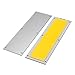 Chip Light, GLISTENY COB Light COB SMD Panel LED 2 Pack Lamp Bead Energy-saving High Brightness for Interior Reading Plate Light Roof Ceiling DIY Warm White