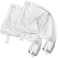Sumille 2 Pack Zipper Replacement Bags Fit for Polaris 360/380, Nylon Mesh All Purpose Bags Pool Cleaner Replacement Part 9-100-1021/9-100-1014