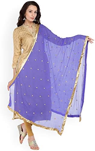 Phagun Chiffon Dupatta Indian Long Stole Throw Tassel Neck Wrap Chunni