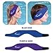 Mack's Ear Band Swimming Headband, Blue/ Purple (Pack of 2)