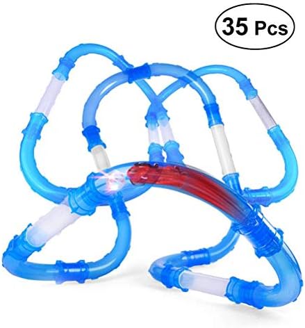 Baby Zipper, Speed Tube, Racing Car, Remote Control Flash, Light Car, Toy, Educational Toy, Child [Energy Class A]