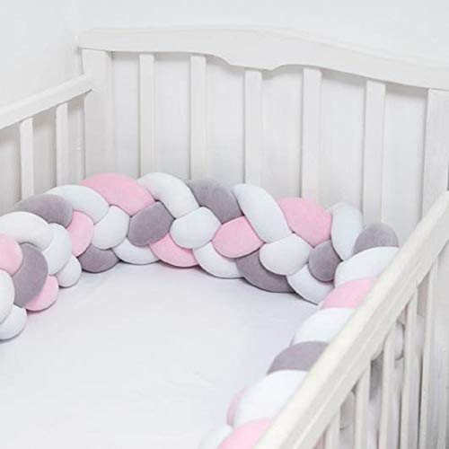 chunky knit cot bumper