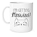 I'm Getting Meowied Mug - The Coffee Corner - 11 Ounce White Ceramic Coffee or Tea Mug - Engagement Gift, Gift for Fiancee, Bride Gifts, Bridal Shower Gifts