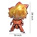 8PCS Dragon Ball Z Balloons,Birthday Banner Celebration Foil Balloon Set,Double Side DBZ Super Saiyan Goku Gohan Character Party Supplies Decorations