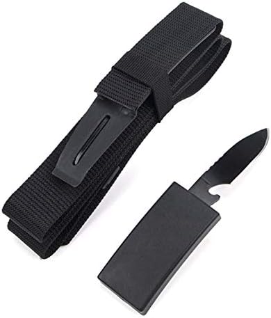 Gecheng Useful Tactical Belt Cutters Saw Teeth Knife With Bottle Opener Portable Hunting Knife Camping Tactical Rescue Survival Outdoor Self Defense Tool