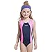 Kids Girls' Athletic One-Piece Swimsuits For 4-14 Years