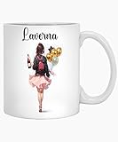 Custom Birthday Mug, Name Laverna 11oz White Mug