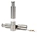 CoZroom Spring Action Salt and Pepper Mills/Grinders, Stainless Steel